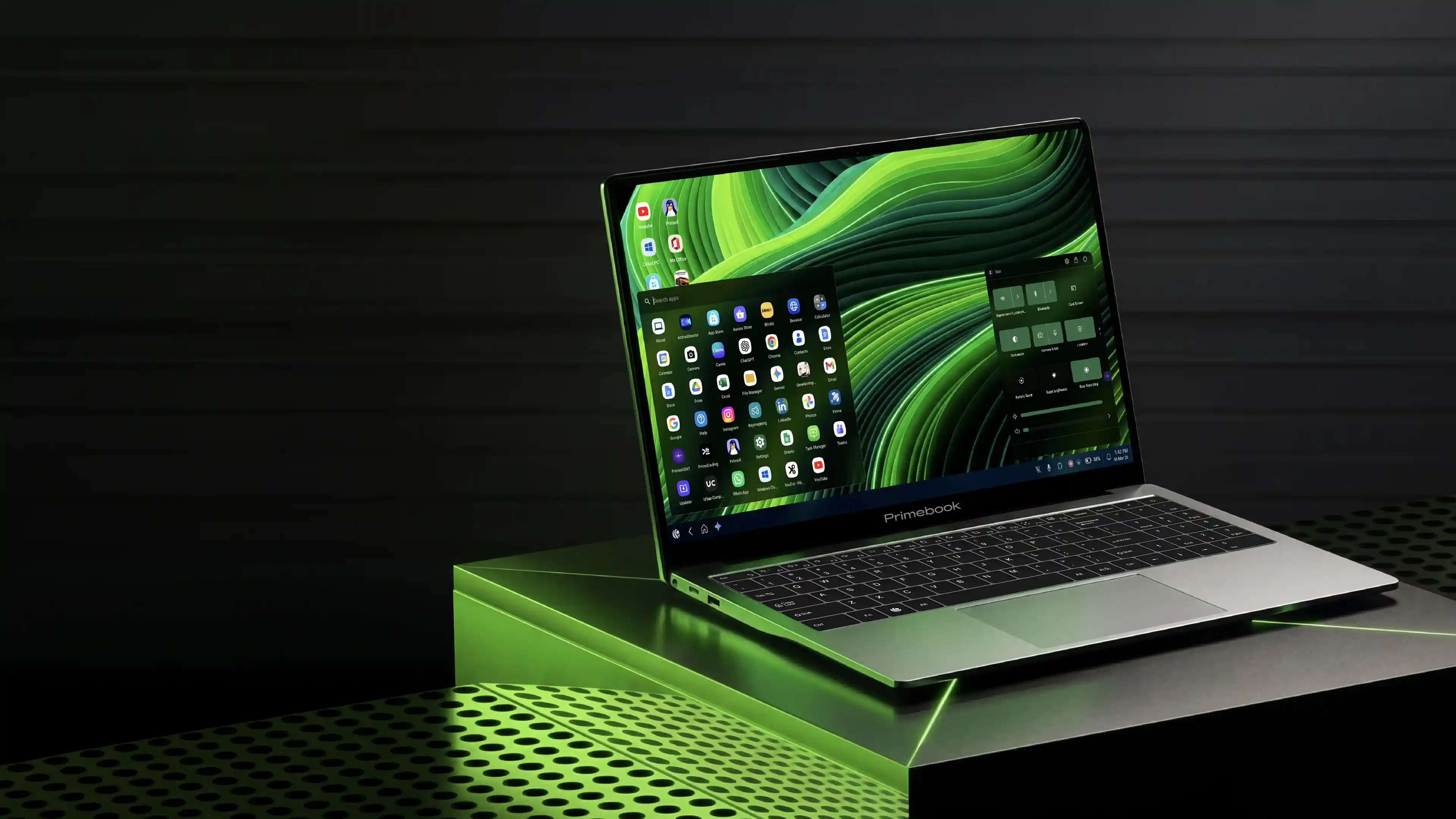 Powered by India's First Android-Based Laptop OS: PrimeOS