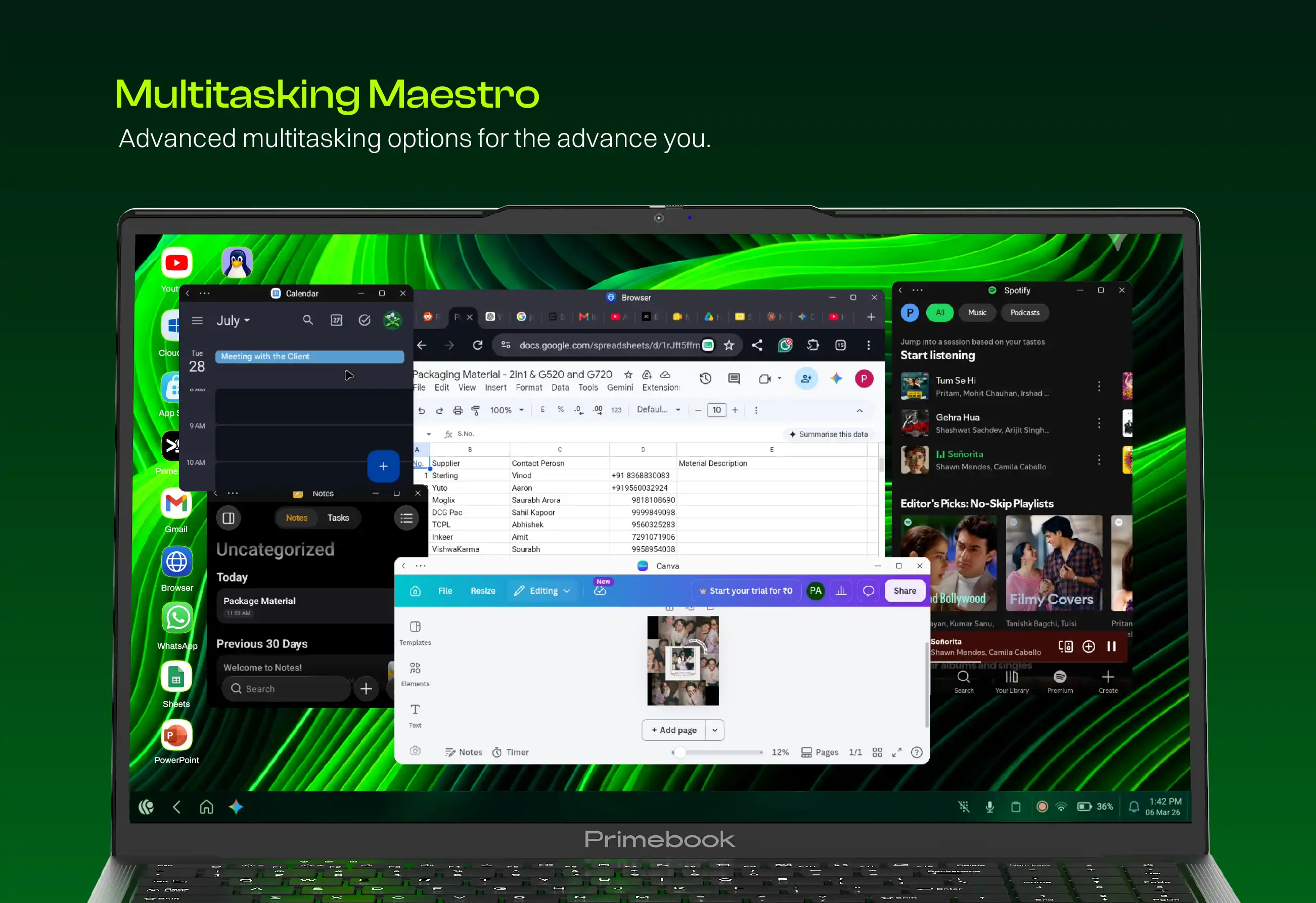 Multitasking Maestro