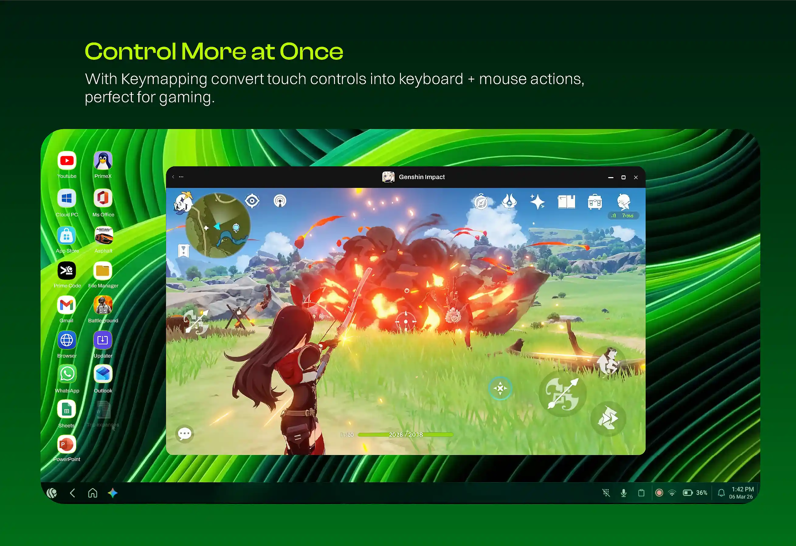 Control More at Once