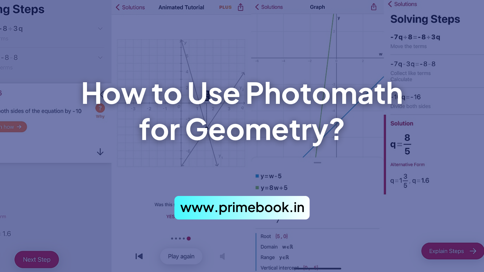 How to Use Photomath for Geometry?